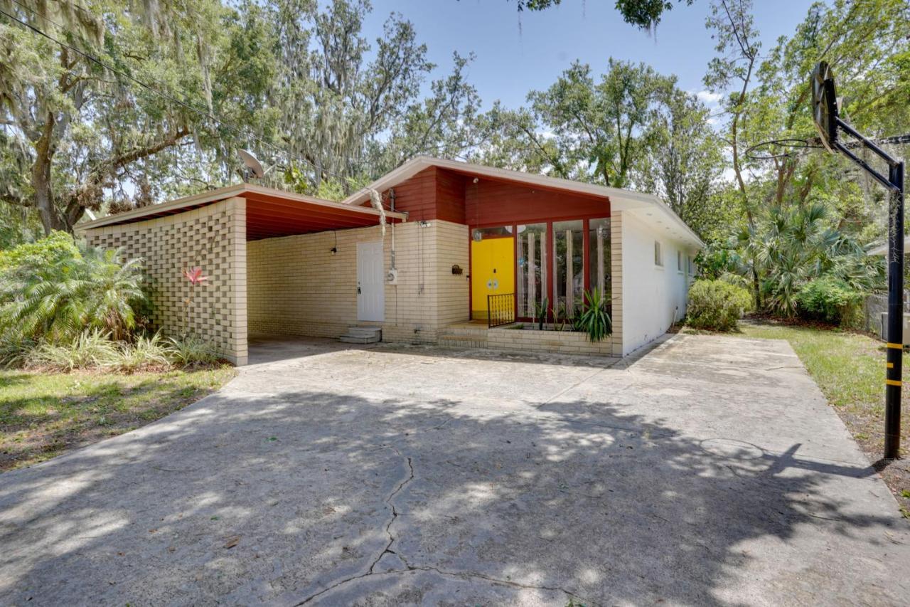 Charming Mid-Century House - Just Steps To Lake! Лейкленд Экстерьер фото